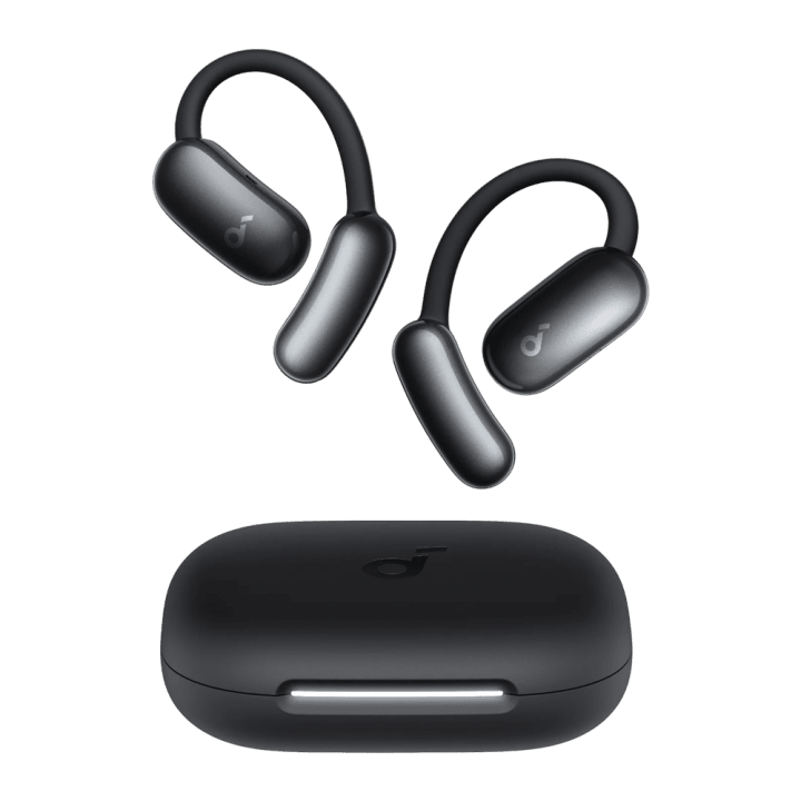 Soundcore by Anker SNC-AEROFIT-2-AIR Open-Ear Earbuds, Bluetooth 5.3, IPX5, 11h Battery, Black