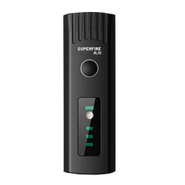 Superfire BL10-X Bicycle Flashlight, USB, 4 Modes, 90m Range