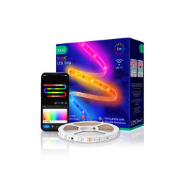 Nous F4 smart Tuya Wi-Fi RGBIC (почиповое управление) Светодиодная лента, 5 метров