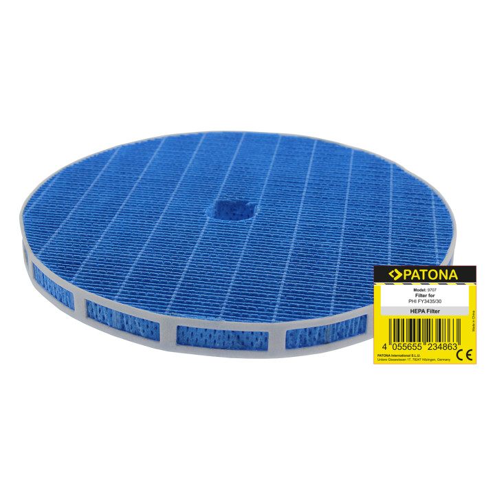 Patona PT9707 HEPA Filter for Philips FY3435/30 Series 3000/3000i