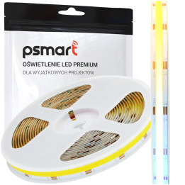 PSMART Taśma LED COB 12V CCT IP20 10мм 608led/м 5м