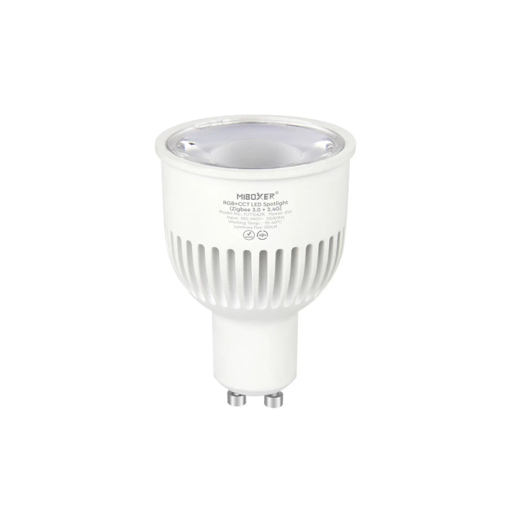 LED Spotlight GU10 6W RGB+CCT 230V FUT106Z