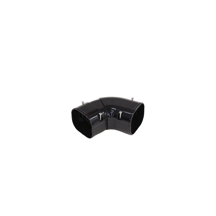 INABA DENKO refrigerant duct bend SKS-77-K black