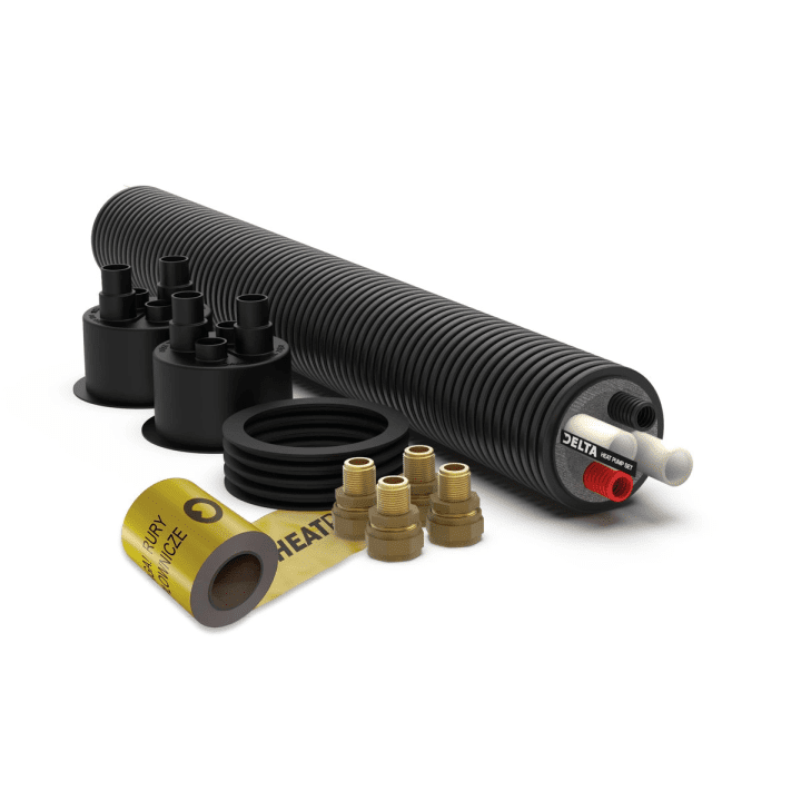 HEATPEX DELTA HP 71504000500W – ühenduskomplekt monoblokksoojuspumbale, toru 2 × d40 × 3,7/160 PN6, 5 m.