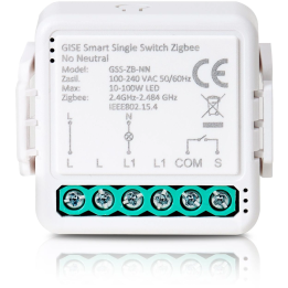 GISE Smart GSS-ZB-NN – vienas Zigbee relės modulis be N