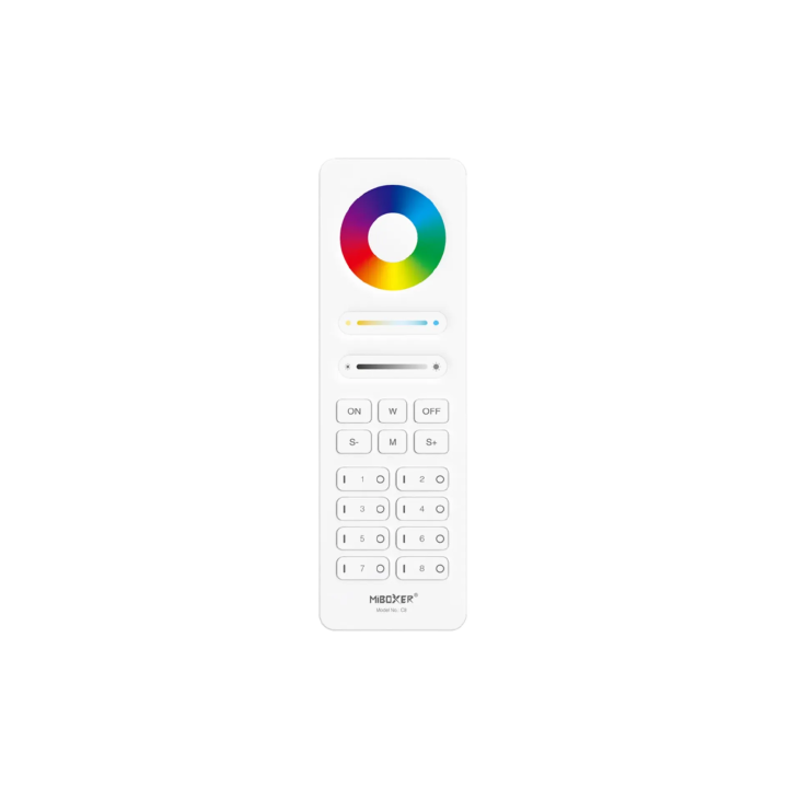 8-Zone RGB+CCT Remote C8