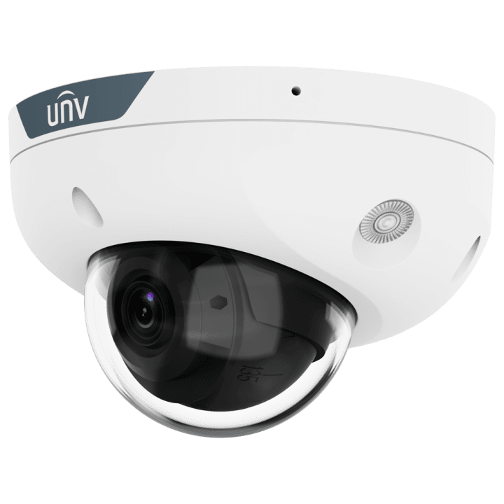 UNIVIEW PRIME UV-IPC318SB-ADF28KMC-DL-I1 8MP IP67 kupola kamera ar duālo apgaismojumu, PoE, Wi-Fi, 2,8 mm objektīvu, 30 m IR, ie