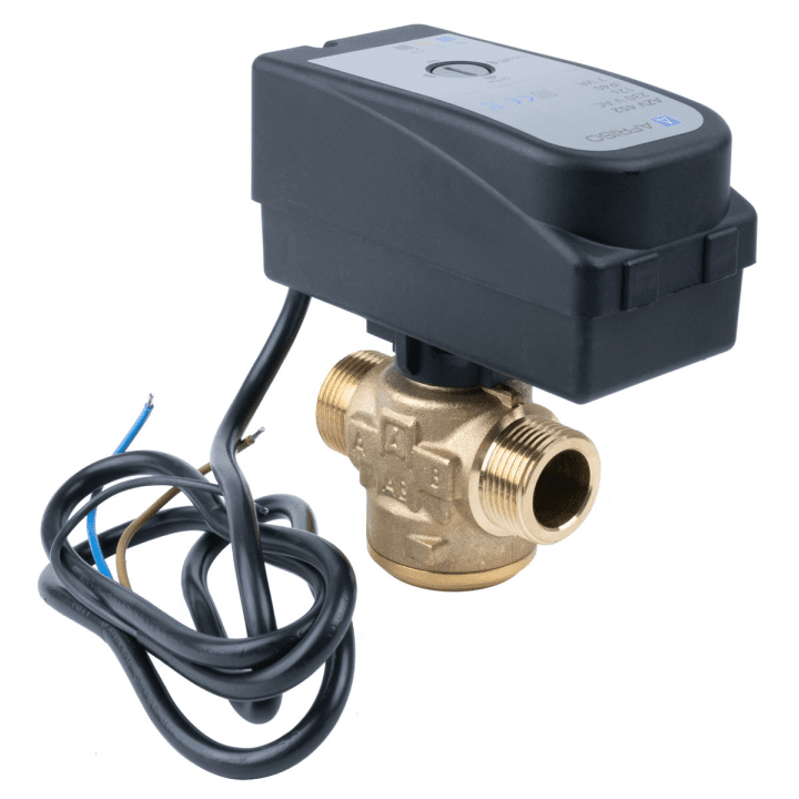aZV 452 2-suunaline tsooniventiil, DN15, G3/4", Kvs 10 m3/h, NO, tavaliselt avatud