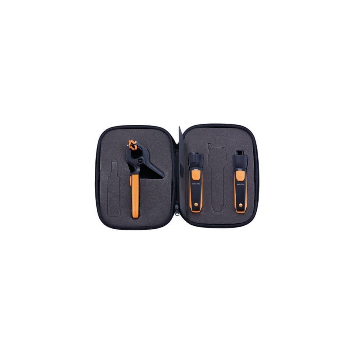 Smart probes heating kit Testo for heating systems diagnostics