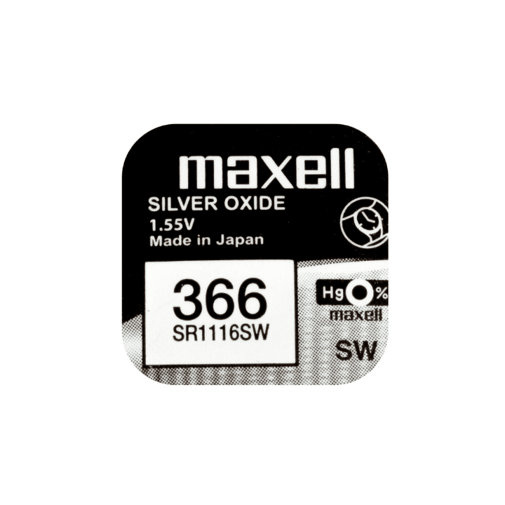 Maxell CR2025 3V Lithium Battery 5-Pack