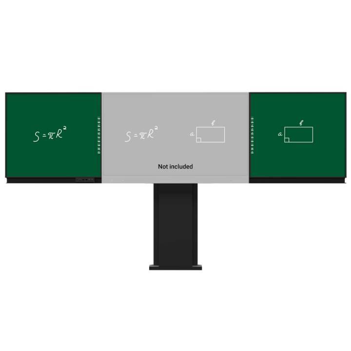 IBOARD IB-WB-YL75-GG seinä-TV-teline – kiinteä, VESA 75x75mm, yhdelle laitteelle
