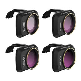 4 filtriga ND-PL 4/8/16/32 Sunnylife DJI Mini 2 SE / Mini 2 (MM-FI9255) jaoks