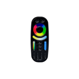 Remote controller RGB+CCT 4-zone Black 2xAAA FUT092B