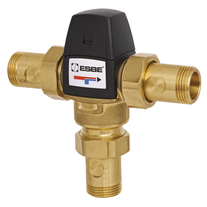 ESBE VTA522 20–43°C Kvs 3,2 G 1" – termostatinis maišymo vožtuvas