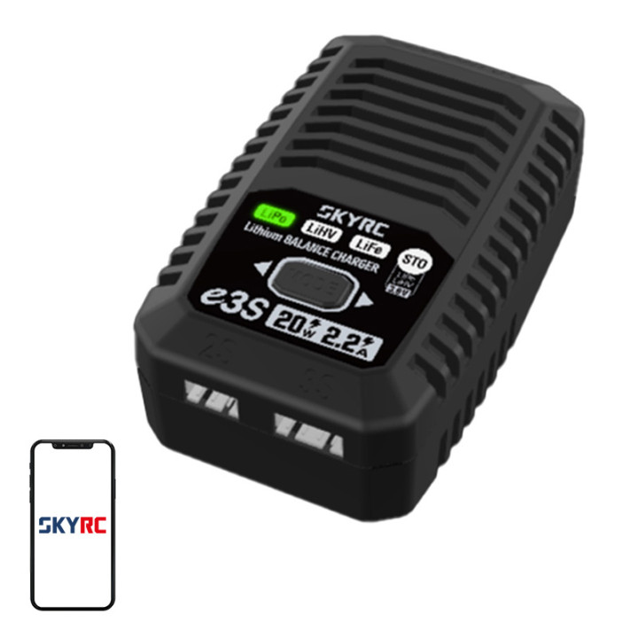 SkyRC e3S 2S/3S laturi