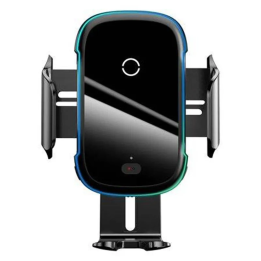 Baseus Light Electric Car Holder with Qi Inductive Charger (Black) WXHW03-01