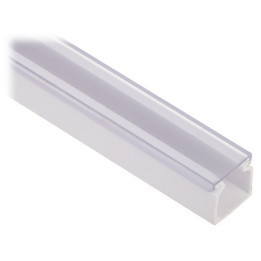 PROFILIS SU DANGTELIU LED JUOSTELĖMS KI-LED/15X15 PAVIRŠIAUS