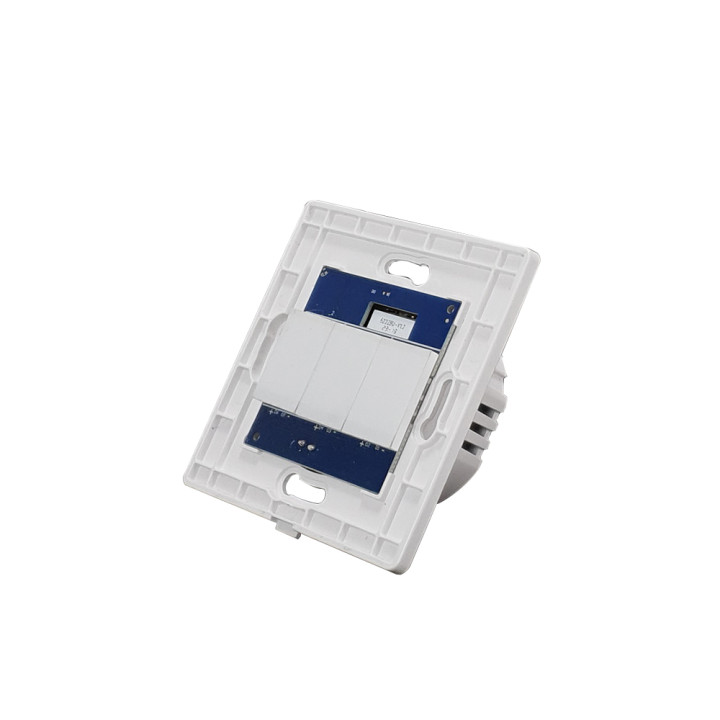 SmartWise T63 UNI Zigbee 3.0 + RF, 3-gang smart wall switch with universal wiring and touch switch, WITHOUT FRONT PANEL