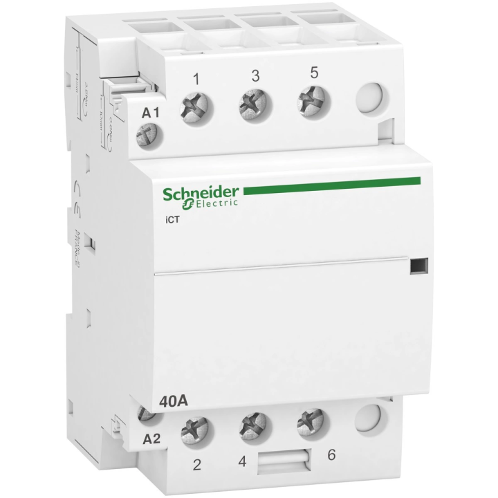 Модульный контактор Schneider Electric iCT50-40-30-230 40А 3НО 50Гц 220/240 В переменного тока