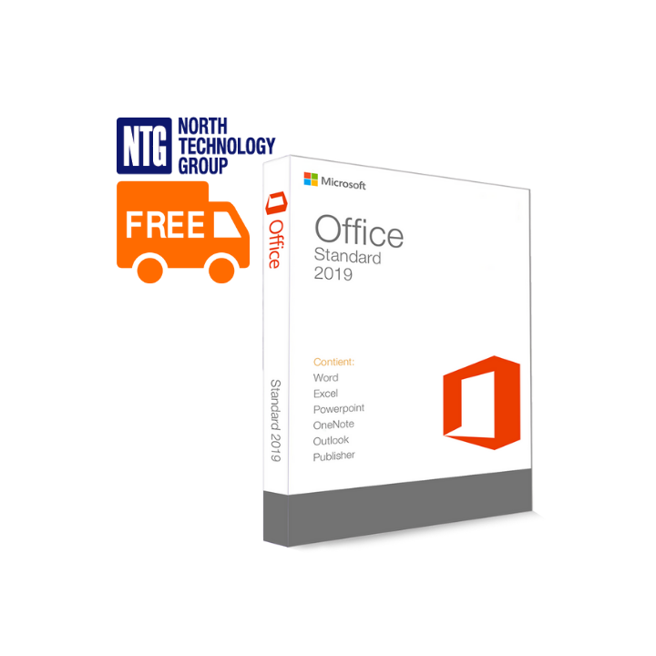 Microsoft Office 2019 Standard 1 PC ESD 32/64 bit