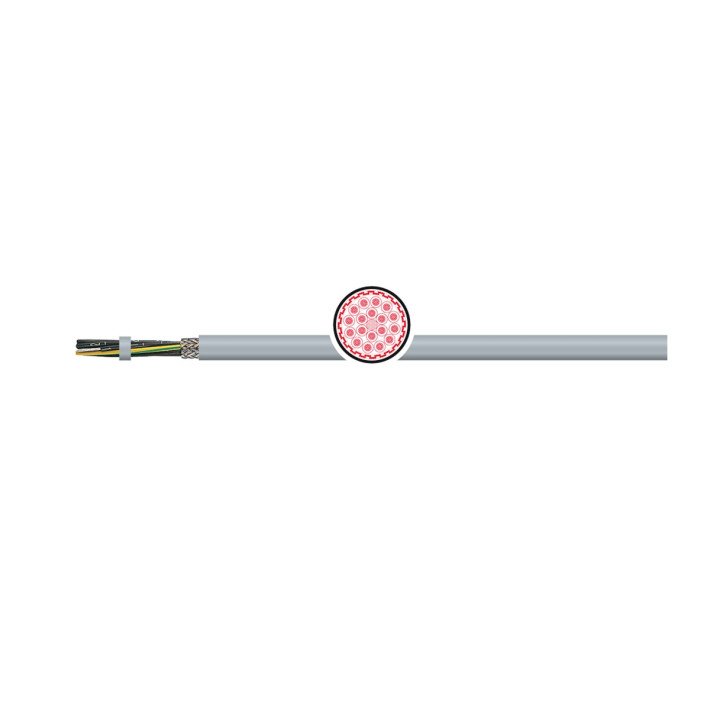 Control Cable Shielded 4G0.75 mm² 100m CCI380