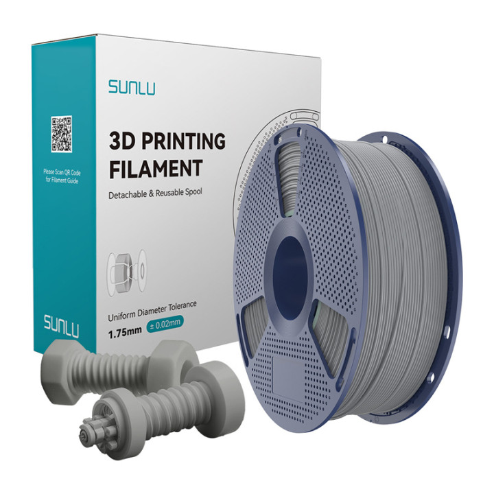 Sunlu ABS High-Speed Filament (Gray) - 1.75mm, 1kg