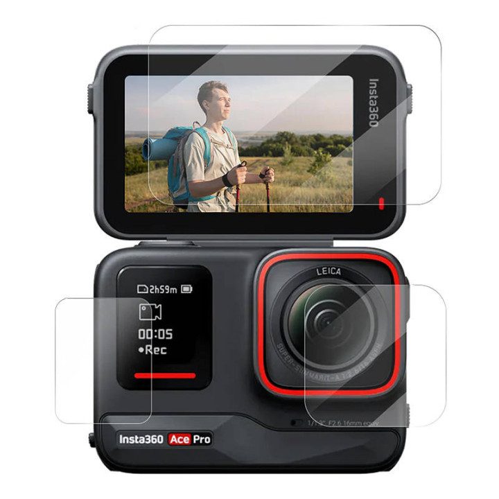 TELESIN karastatud klaas Insta360 Ace Pro / Ace kaamerale