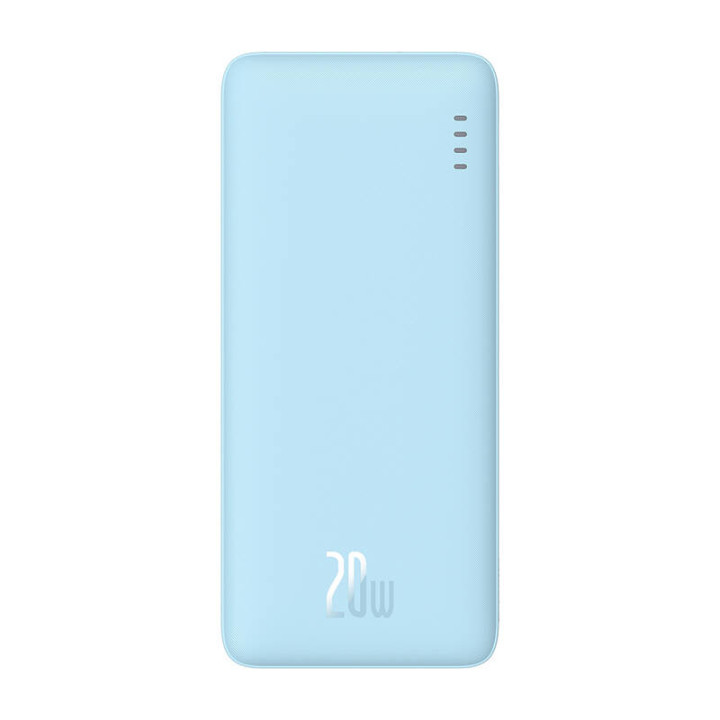 Baseus Airpow 10000 mAh 20 W barošanas bloks (zils)
