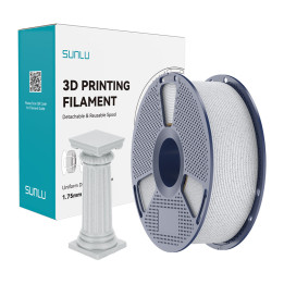 Filament Sunlu PLA ātrgaitas marmors (oreo)