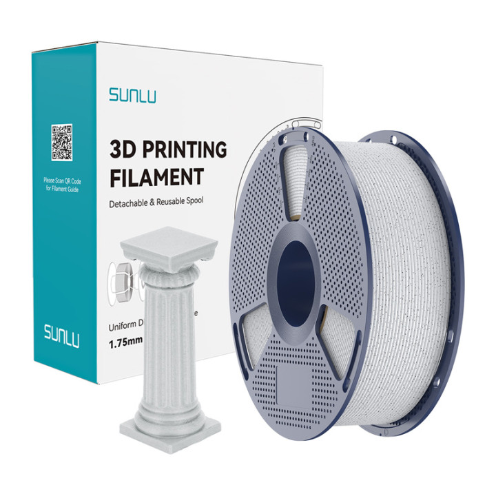 Filament Sunlu PLA ātrgaitas marmors (oreo)