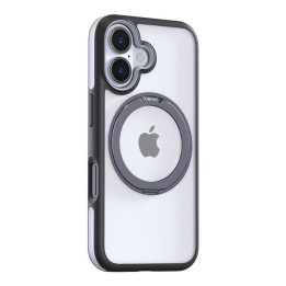 Torras Ostand R Fusion futrālis iPhone 16 (melns)