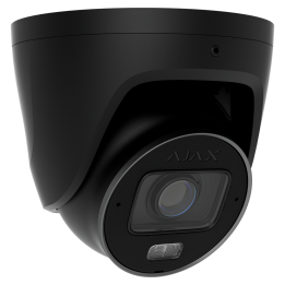 AJAXCCTV AJ-TURRETCAM-8-HLVF-B 8 megapikselin torni-IP-kamera 2,8–12 mm:n Varifocal-objektiivilla, 60 m IR, kaksoisvalo, PoE