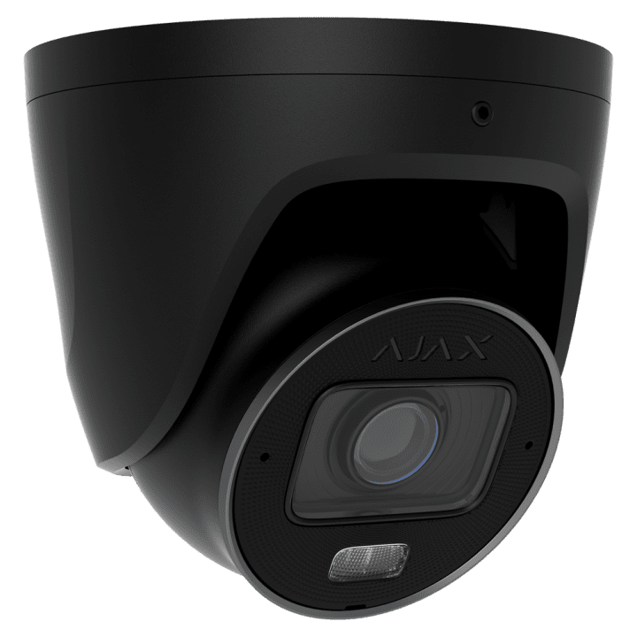 AJAXCCTV AJ-TURRETCAM-8-HLVF-B 8 megapikselin torni-IP-kamera 2,8–12 mm:n Varifocal-objektiivilla, 60 m IR, kaksoisvalo, PoE