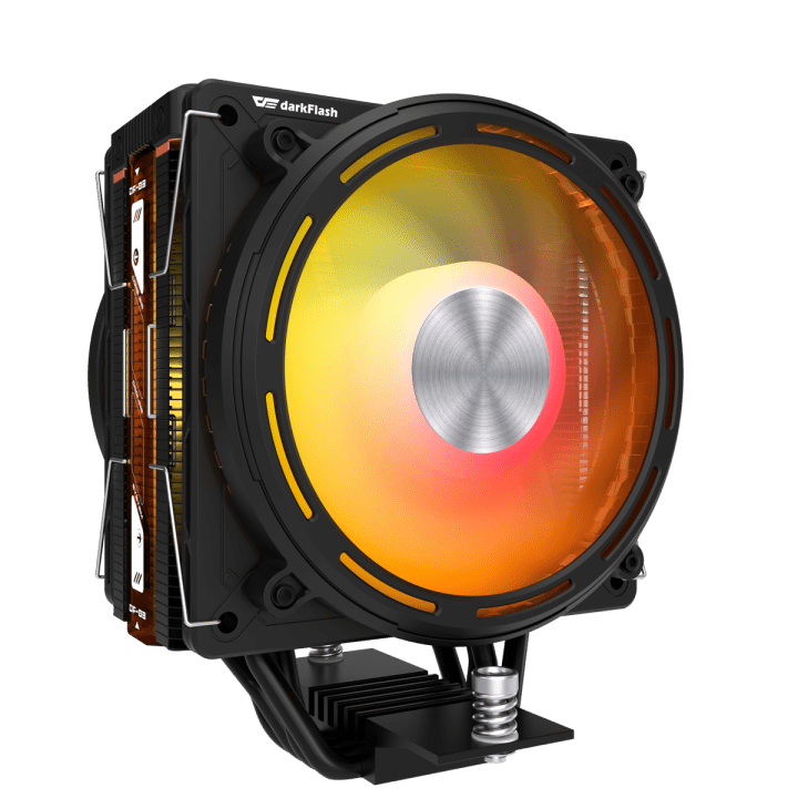 Активное охлаждение процессора Darkflash E400 PLUS (черный)