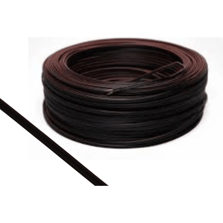 Johto 2x0,5mm 20AWG musta 80° 300V VW-1