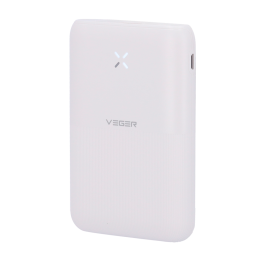 VEGER VG-W1150 5001 мАч портативный power bank белый