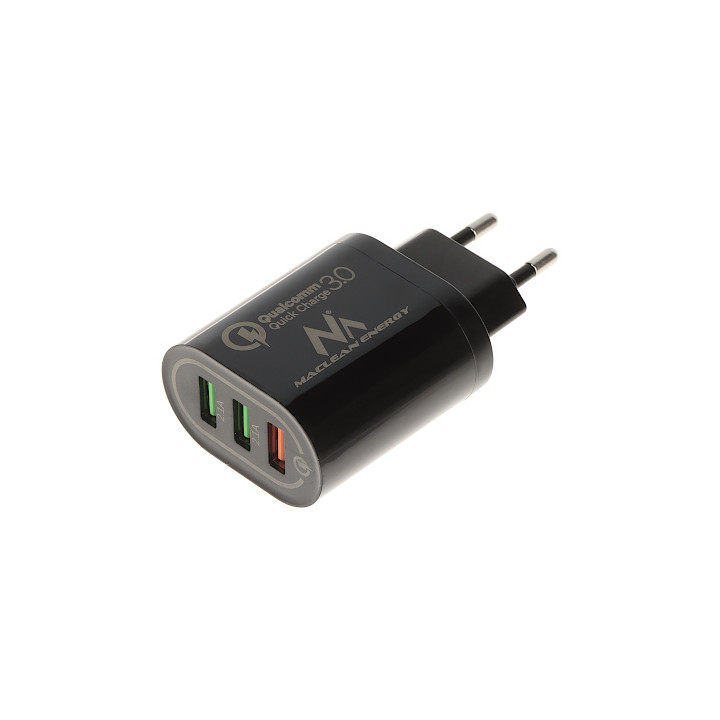 MACLEAN ENERGY MCE-479B USB сетевое зарядное устройство - Однопортовое зарядное устройство переменного тока