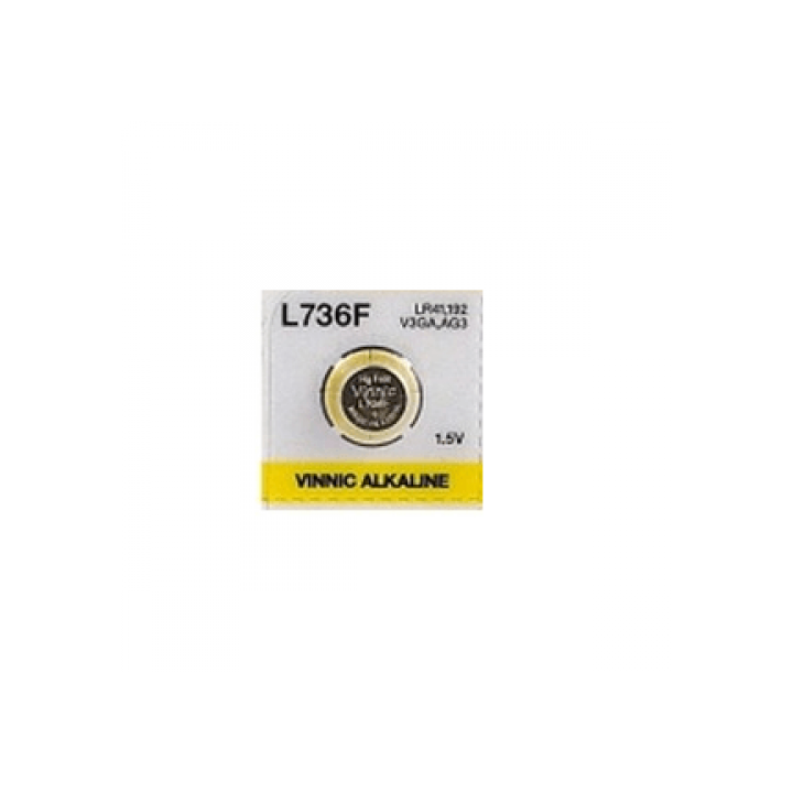 Vinnic L736F AG3 LR41 192 V3GA 1,5 В 43 мАч Щелочная батарея для часов 1 шт.