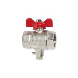 SIEMENS DBC634 3/4" Ball Valve with Sensor Pocket M10x1