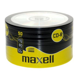 Maxell CD-R 80min 700MB 52x matrica, kettad 624036 50 gab.