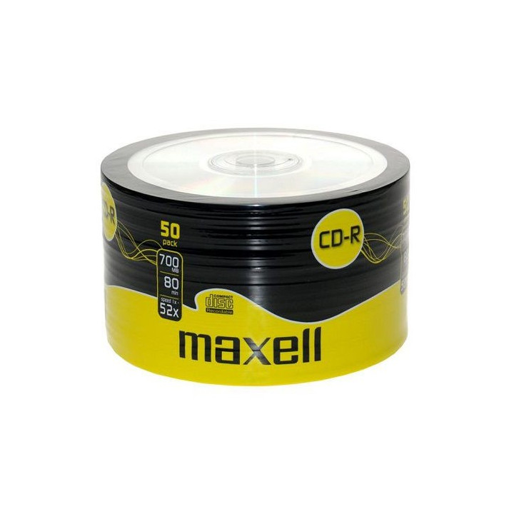 Maxell CD-R 80min 700MB 52x matrica, diskai 624036 50 gab.