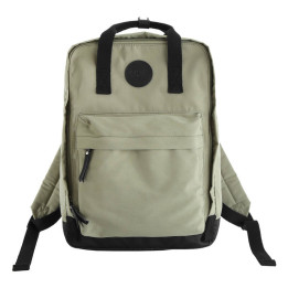 Himawari 1084m 14'' Laptop Backpack Olive - Lightweight & Waterproof