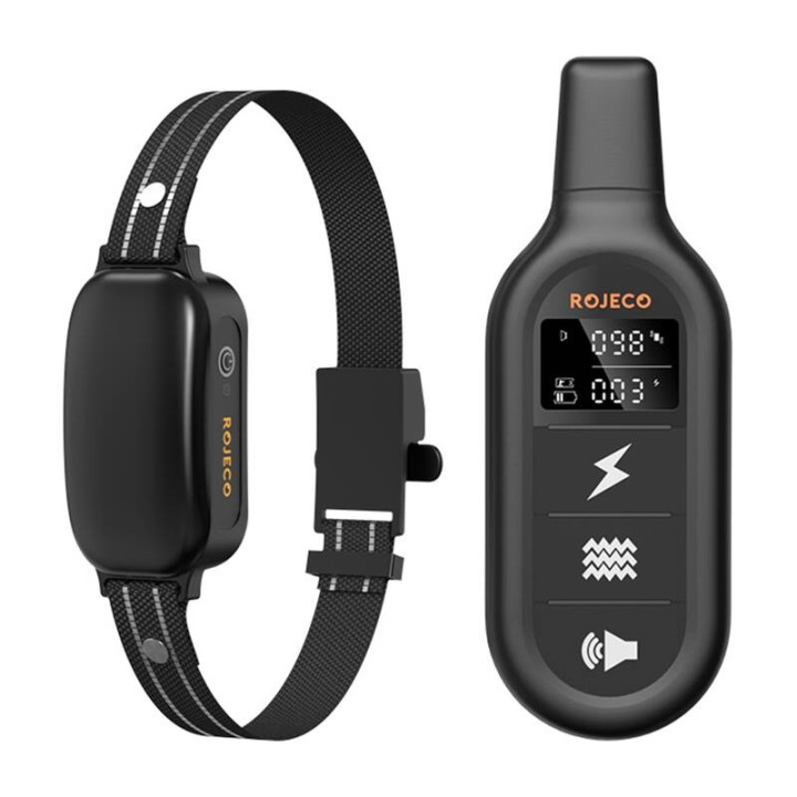 Rojeco PD521 1000M Electric Barking Collar (Black)