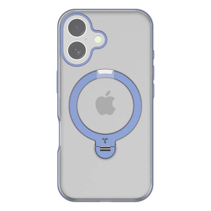 Torras Ostand Spin Case iPhone 16 (zils)
