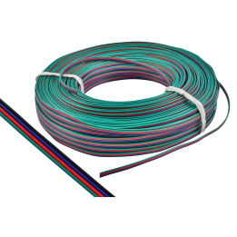 Johto 4x0,5mm RGB 20AWG 80° 300V VW-1