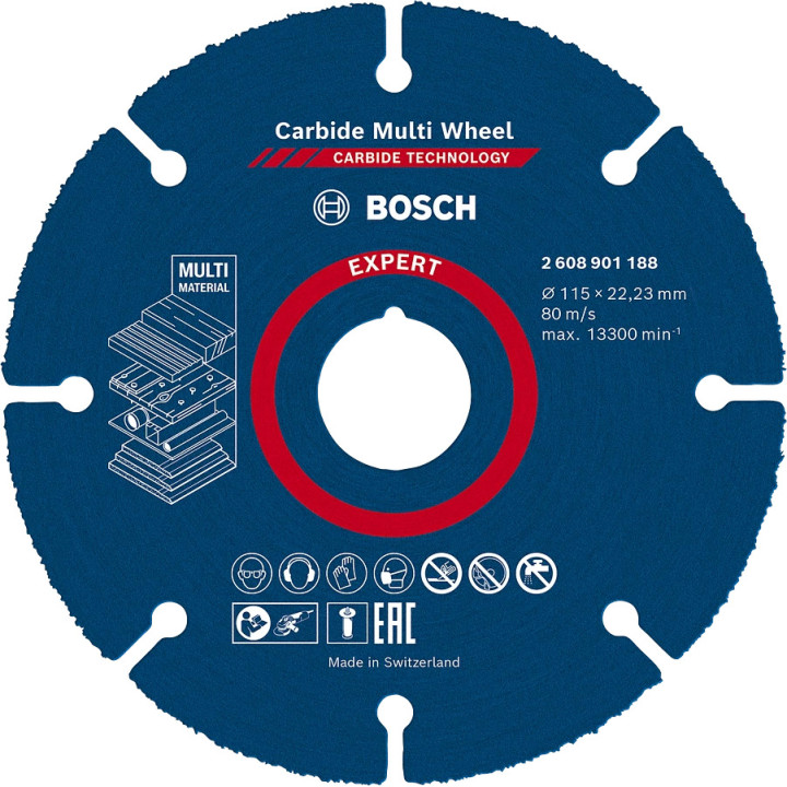 Boschi karbiidist lõikeketas 125 x 1 x 22,23 mm