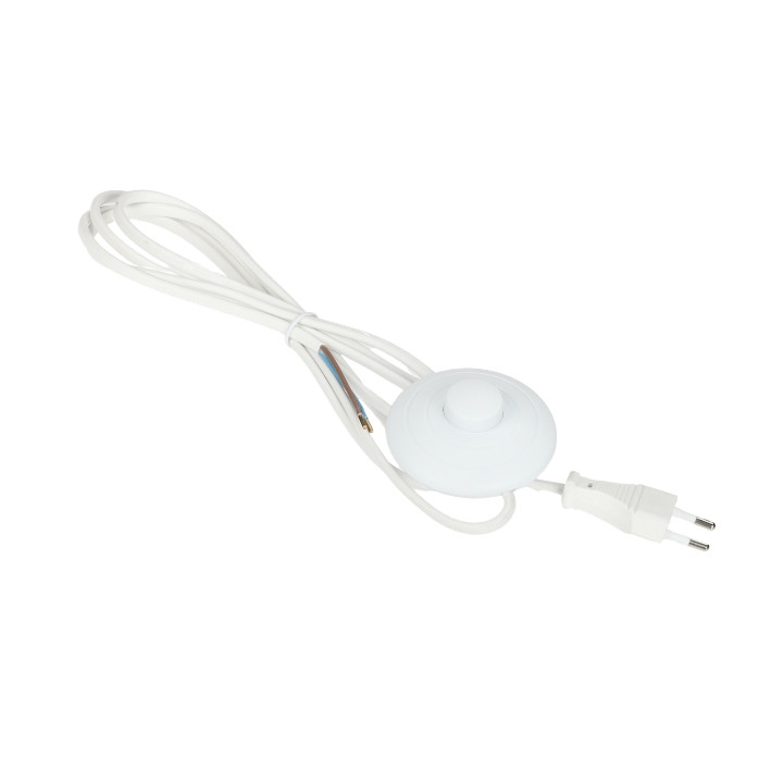 MAITINIMO KABELIS SU KOJINIU JUNGIKLIU OR-AE-1395/W 2 м ОРНО