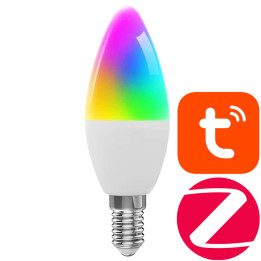 Tuya E14 RGB+CCT ZigBee 3.0 Smart Bulb 5904496825480