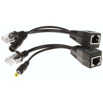 ADAPTER TO POWER SUPPLY VIA TWISTED-PAIR CABLE POE-UNI-B