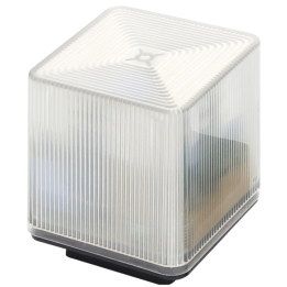 LED Proxima square lamp with built-in 433.92MHz antenna for 12-24V AC/DC or 230V AC gates